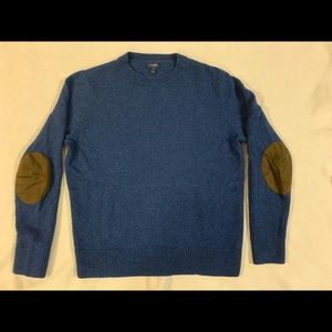 J. Crew Men’s dark blue wool sweater